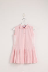 Sleeveless Polo Pink Dress